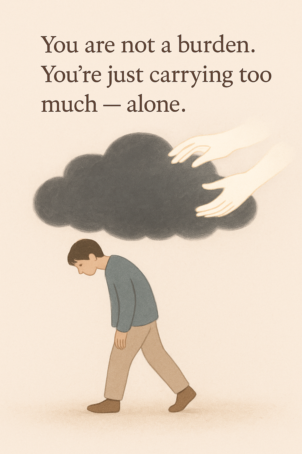 You’re Not a Burden: You’re Just Carrying Too Much Alone