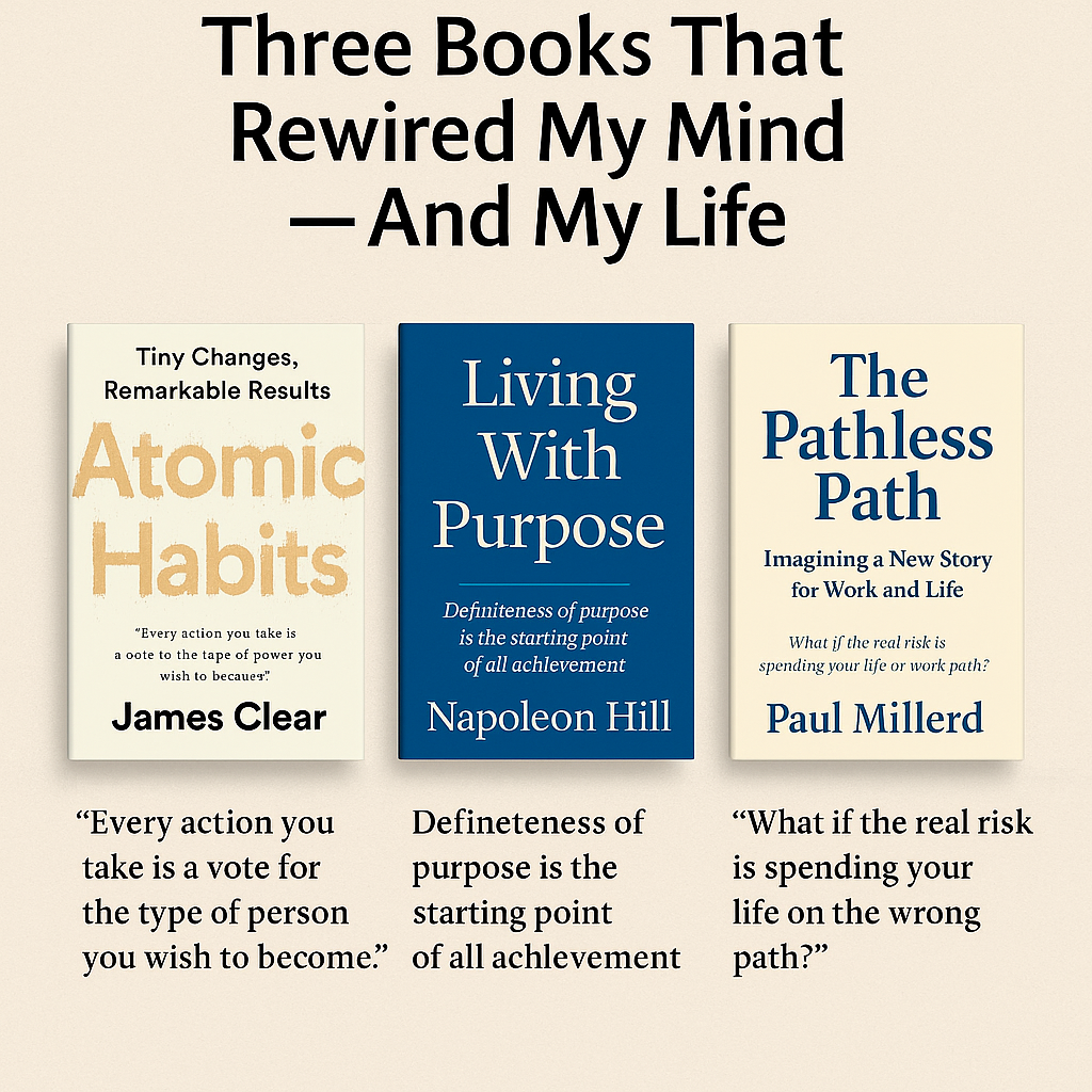 Three Books That Changed Me
